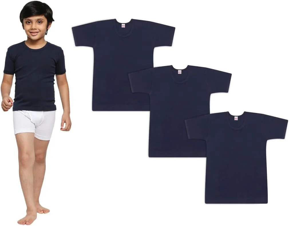 زیرپوش پسرانه نخی BYC (بسته 3 عددی)