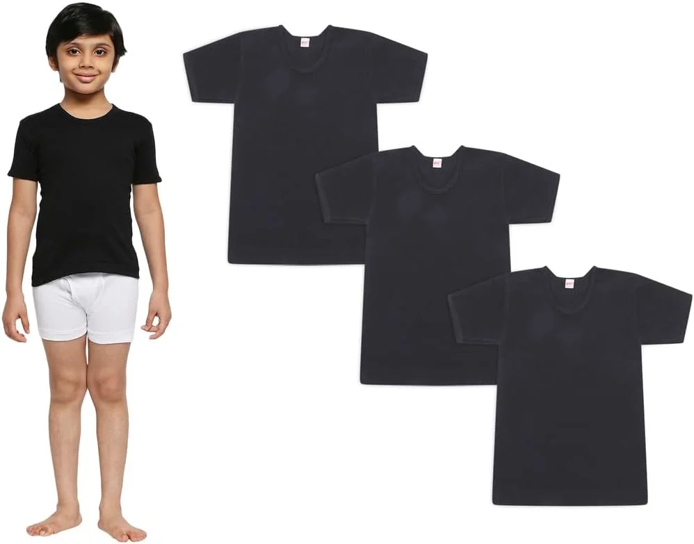 زیرپوش پسرانه نخی BYC (بسته 3 عددی)