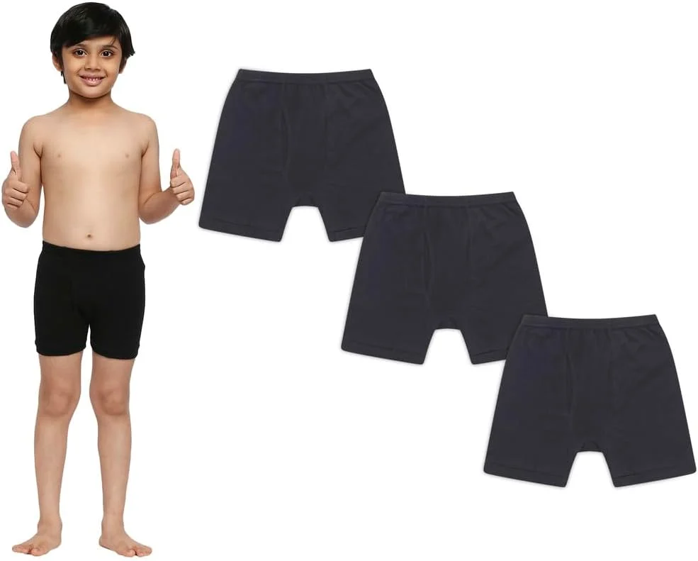 شورت پادار نخی پسرانه BYC (بسته 3 عددی)