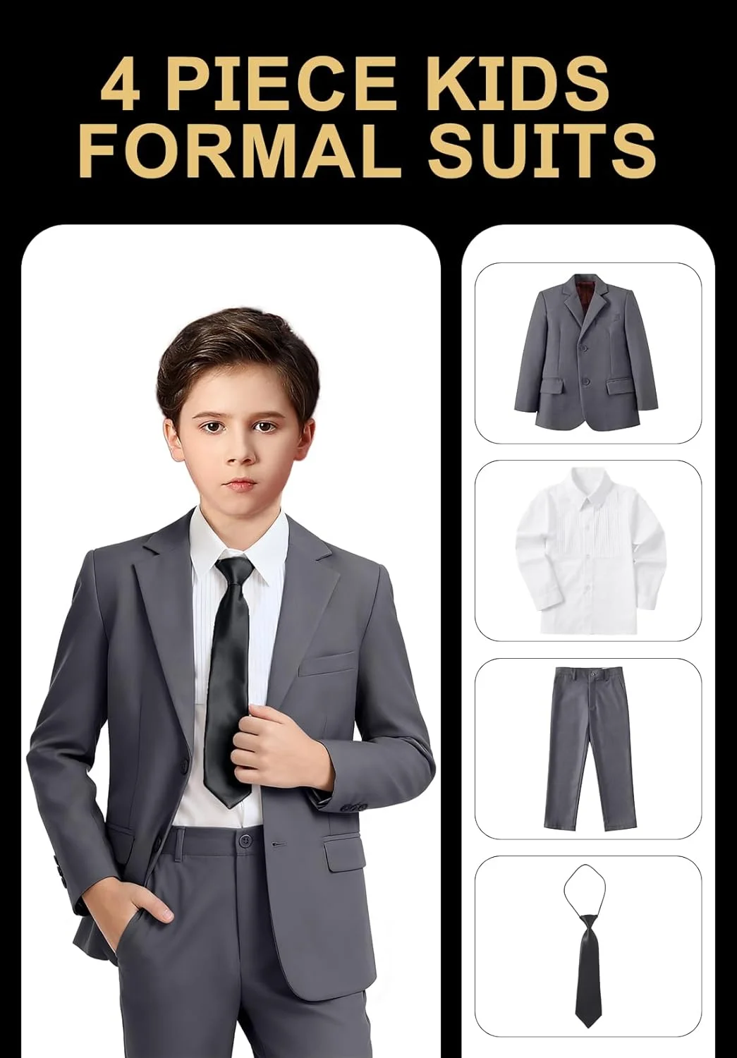 ست لباس رسمی پسرانه - ست پیراهن و شلوار