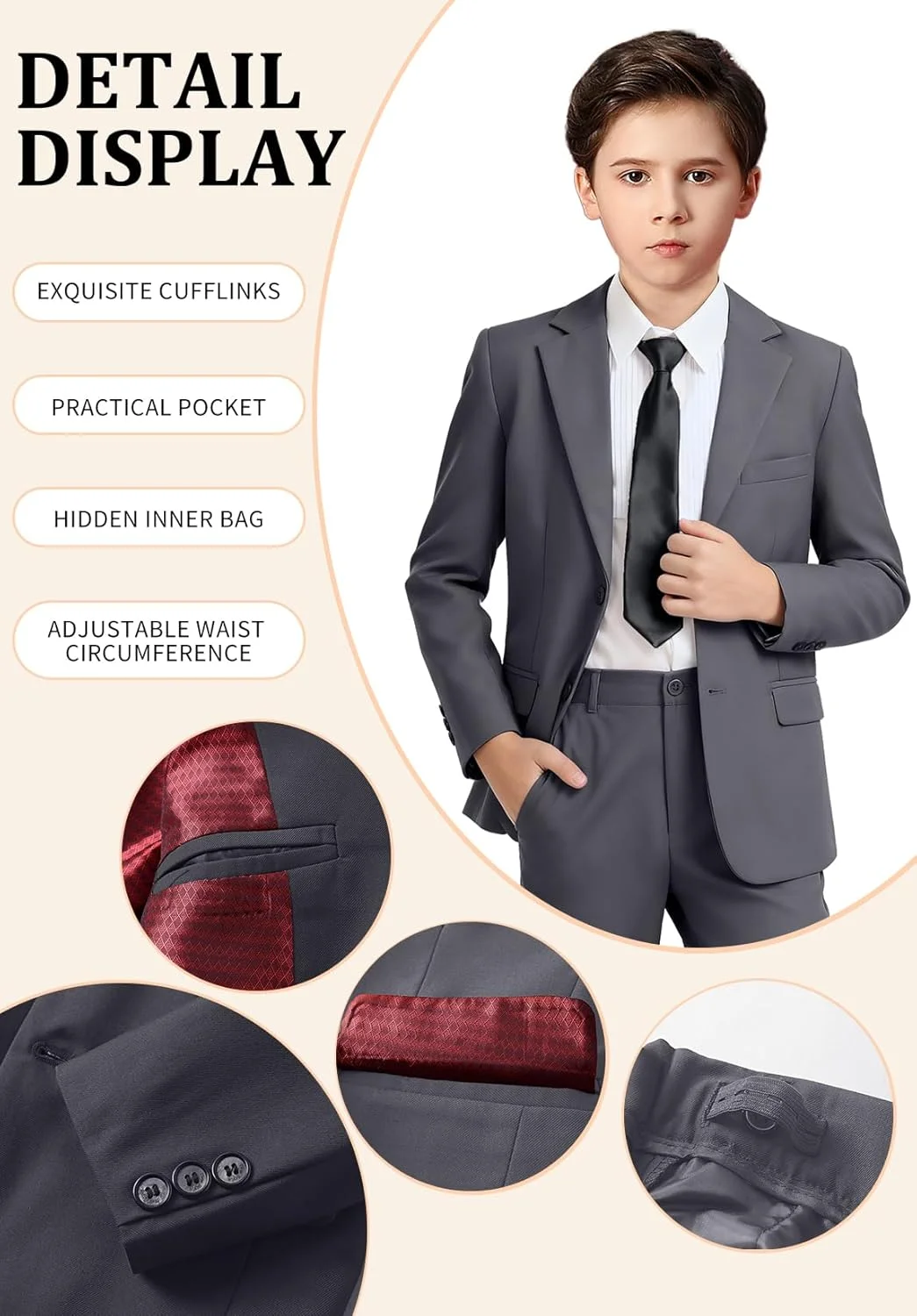 ست لباس رسمی پسرانه - ست پیراهن و شلوار