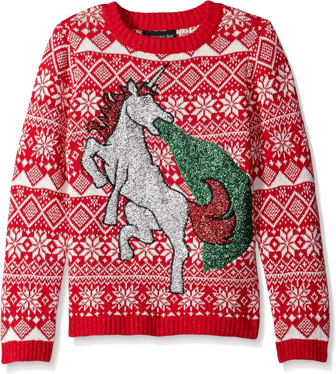 پلیور پسرانه بلیزارد بی طرح آدم برفی و کلاه