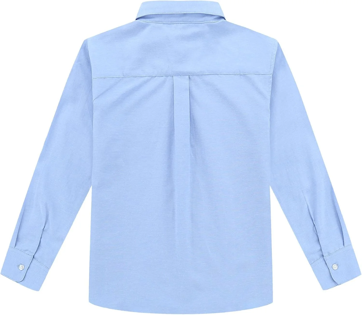 پیراهن آکسفورد آستین بلند دکمه دار فرم مدرسه پسرانه Bienzoe