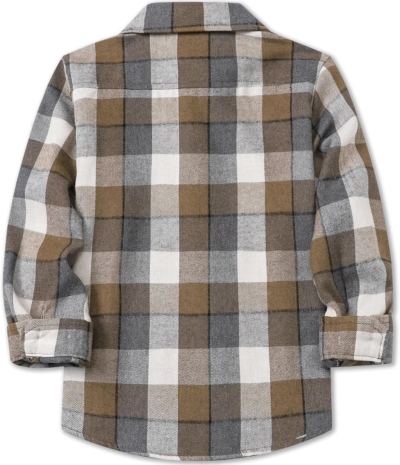 پیراهن فلانل چهارخانه آستین بلند پسرانه