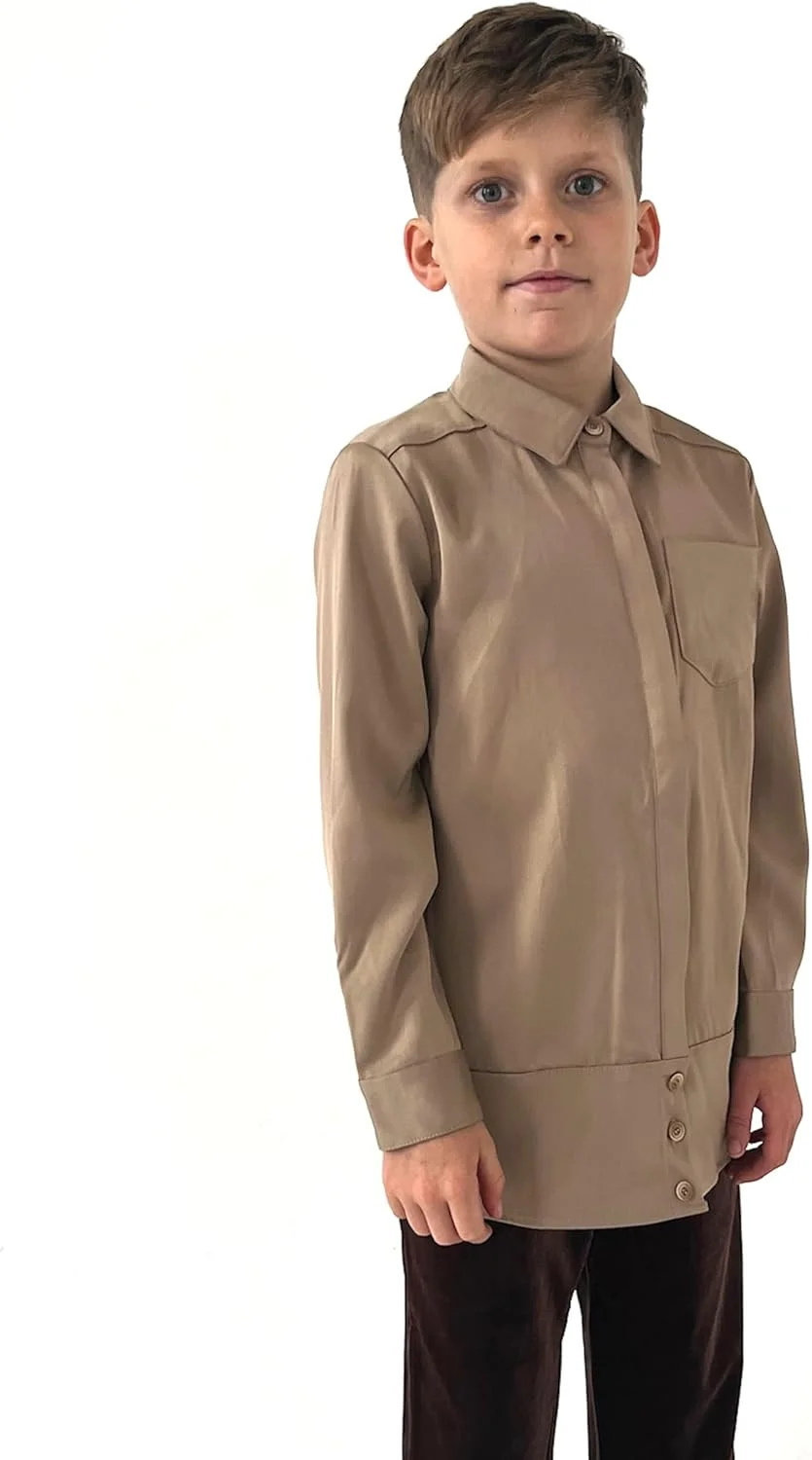 پیراهن ابریشمی پسرانه بالو