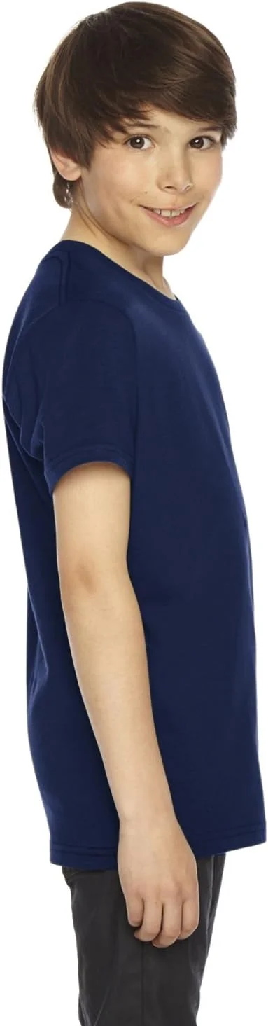 تی‌شرت آستین کوتاه یقه گرد Fine Jersey بچگانه American Apparel