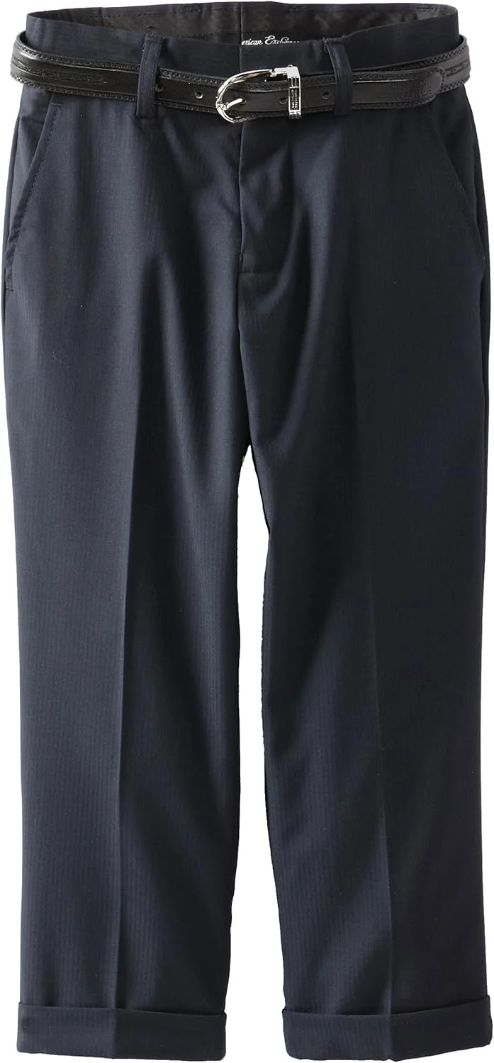 شلوار رسمی پسرانه کمربند دار امریکن اکسچنج