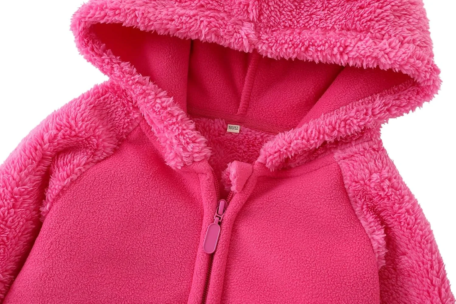 هودی گرم پشمی با طرح گوش خرسی AMIYAN، ژاکت سبک زیپ‌دار و لباس بیرونی برای پسران خردسال