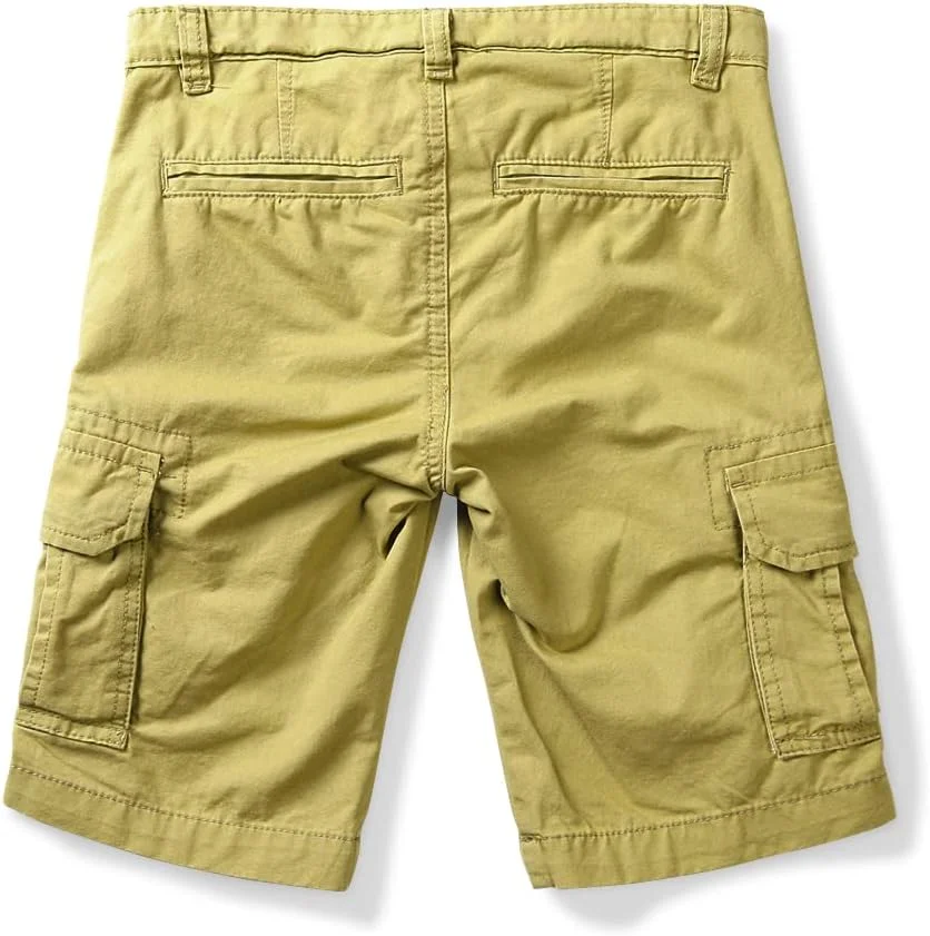 شلوارک کتان پسرانه آسلچ، سبک، دارای جیب های متعدد، مناسب تابستان