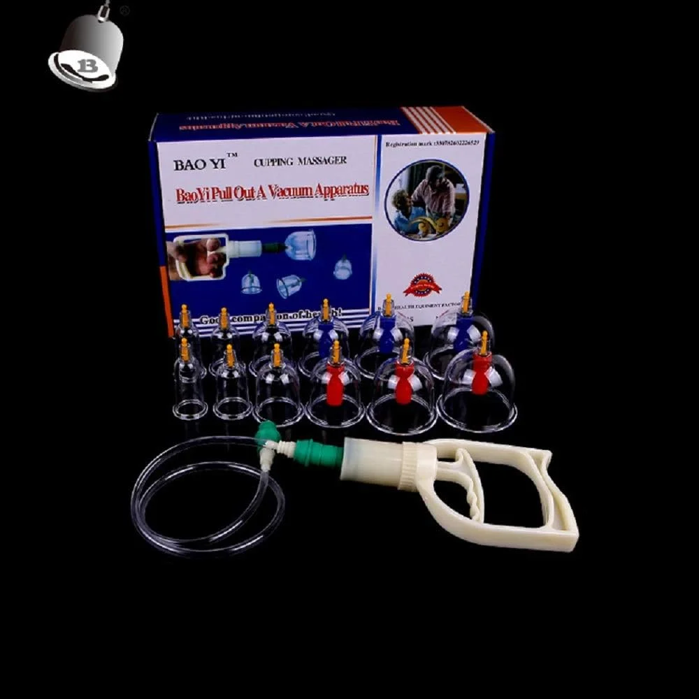 مجموعه 12 عددی فنجان حجامت بیومغناطیسی، ست حجامت سنتی چینی، کیت حجامت خانگی با مکش مجموعه 12 عددی فنجان حجامت بیومغناطیسی، ست حجامت سنتی چینی، کیت حجامت خانگی با مکش