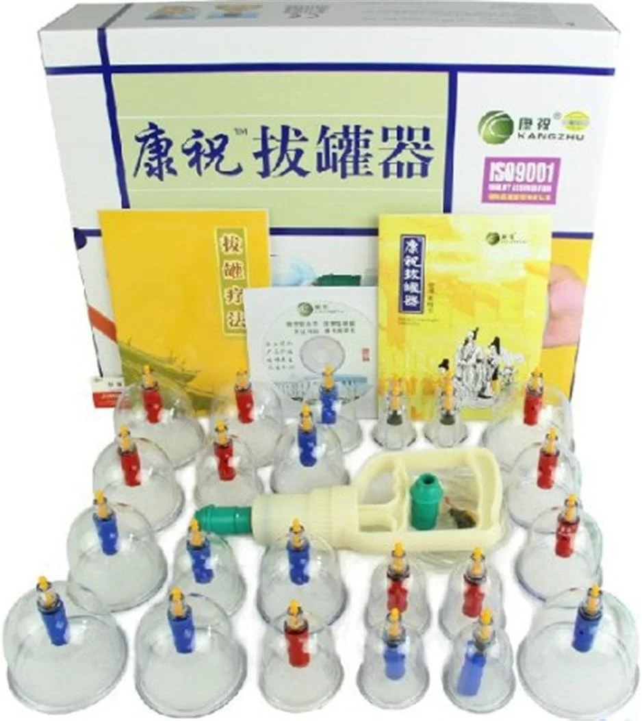 مجموعه ۲۴ عددی حجامت طبی سنتی چینی Kangzhu با مکش و طب سوزنی مجموعه ۲۴ عددی حجامت طبی سنتی چینی Kangzhu با مکش و طب سوزنی