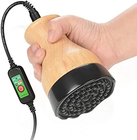 دستگاه کاپینگ الکتریکی Amhuui، ابزار خراش Gua Sha، ابزار ماساژور موکسی‌باسشن، فنجان خلاء زیبایی خانگی گرم، دستگاه تانک ماساژ مریدین موکسی‌باسشن