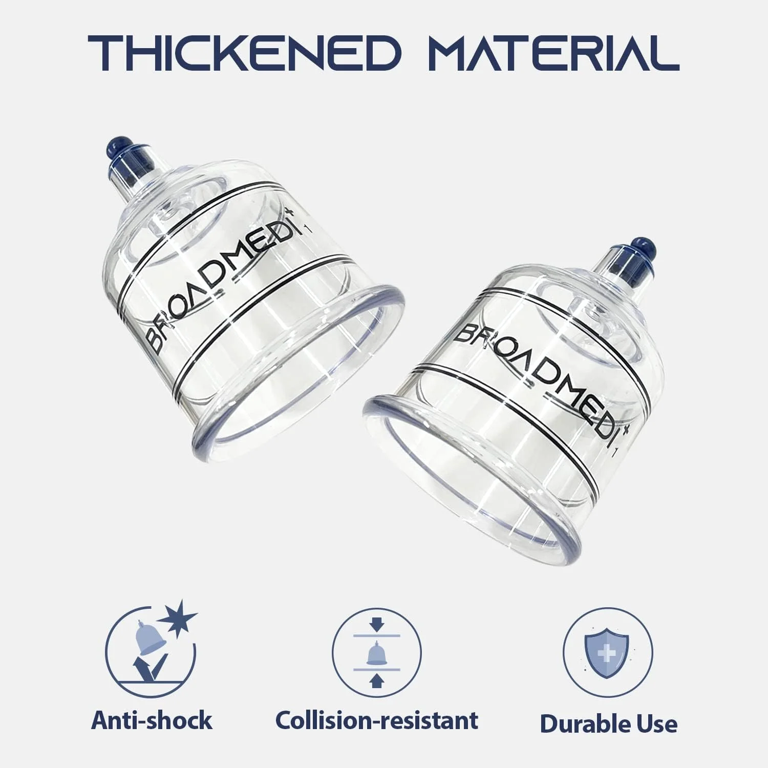 مجموعه ۱۹ عددی کاپینگ تراپی پریمیوم BROADMEDI+ به همراه دسته پمپ، لوله افزایش طول، چوب ماساژ، ساخت کره