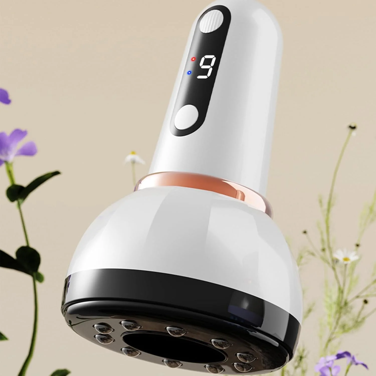 ماساژور حجامت - ماساژور حجامت خلاء الکتریکی | دستگاه ویبره ماساژ 9 حالته برای ران، شکم، گردن، پشت، باسن