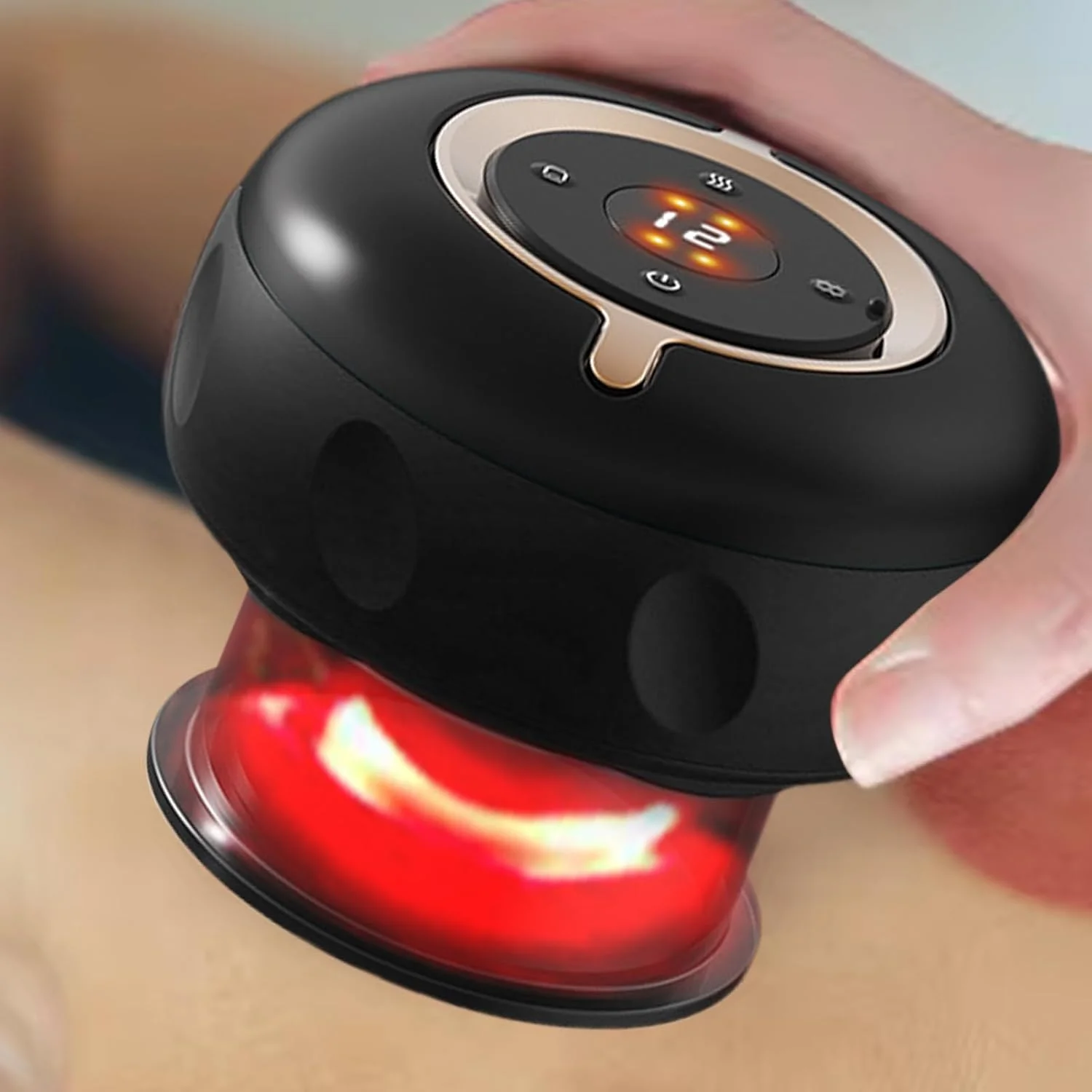 ماساژور حجامت - حجامت شانه - دستگاه ماساژور خلاء هوشمند برقی برای بدن، پاها، گردن، آرامش روزانه عضلات در خانه