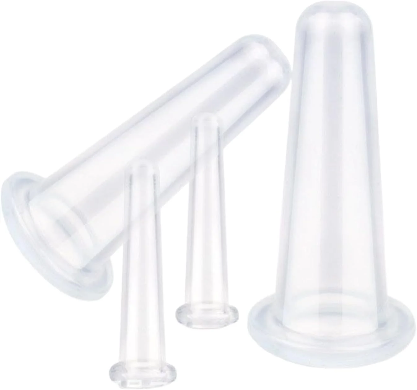 ست کاپینگ صورت، کاپینگ صورت وکیومی سیلیکونی | ابزار ماساژ سفت کننده پوست وکیومی برای مسافرت، فضای باز، خانه، مدرسه