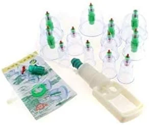 دستگاه حجامت مکشی با لیوان های پلاستیکی