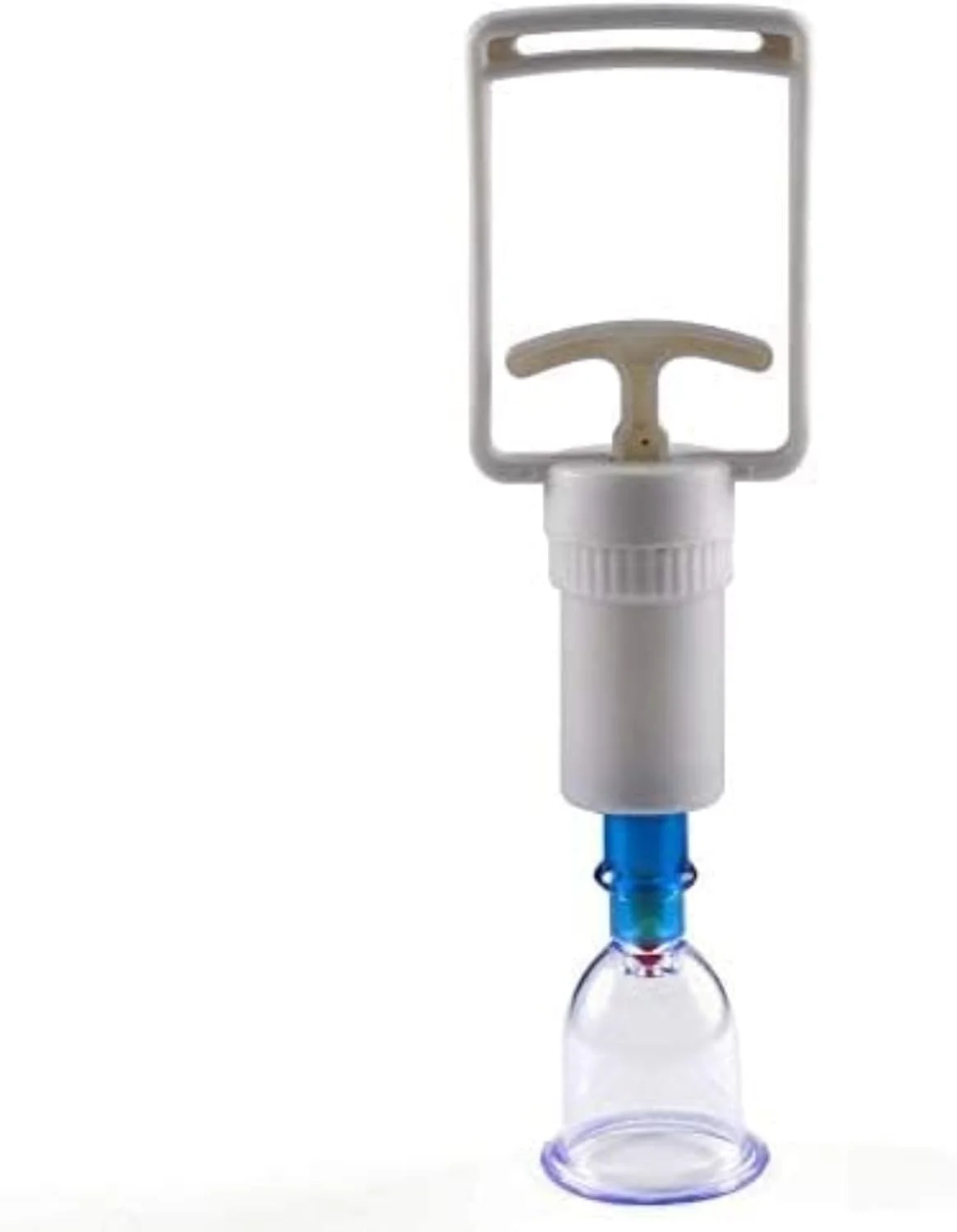 مجموعه حجامت - 12 فنجان مکش خلاء با پمپ دستی و نقاط طب فشاری مغناطیسی - ایده آل برای تسکین درد، آرامش عضلات و سلولیت - استفاده خانگی و حرفه ای