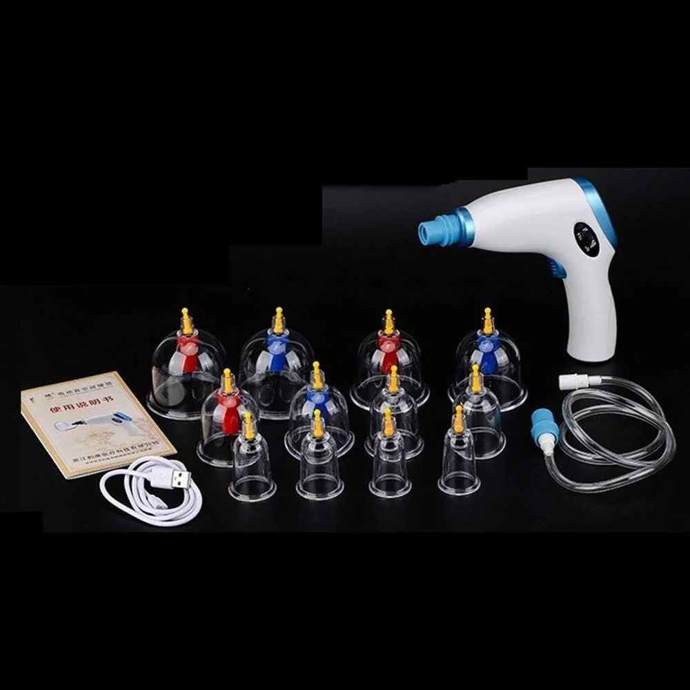 مجموعه بادکش درمانی سنتی چینی DOO (۱۲ فنجان)