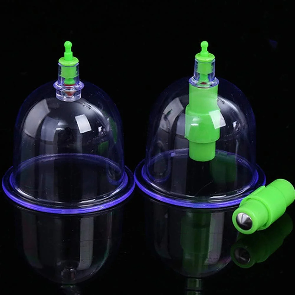 مجموعه حجامت 12 عددی، دستگاه مکش درمانی حجامت خلاء، کیت ماساژور بدن، مجموعه ابزار حجامت خانگی، روش سنتی چینی