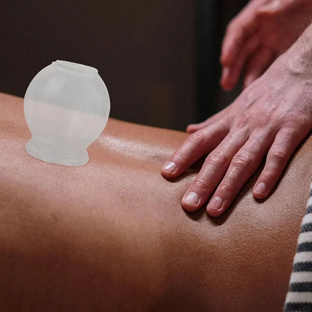 مجموعه حجامت خانگی 8 عددی، مجموعه ضخیم لیوان حجامت شیشه ای طب سوزنی چینی برای متخصصان، برای ماساژ کمر و رفع خستگی