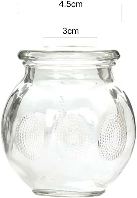 مجموعه ۸ عددی لیوان حجامت شیشه ای، بسته بندی ایمن در یونولیت سفارشی - شماره ۲