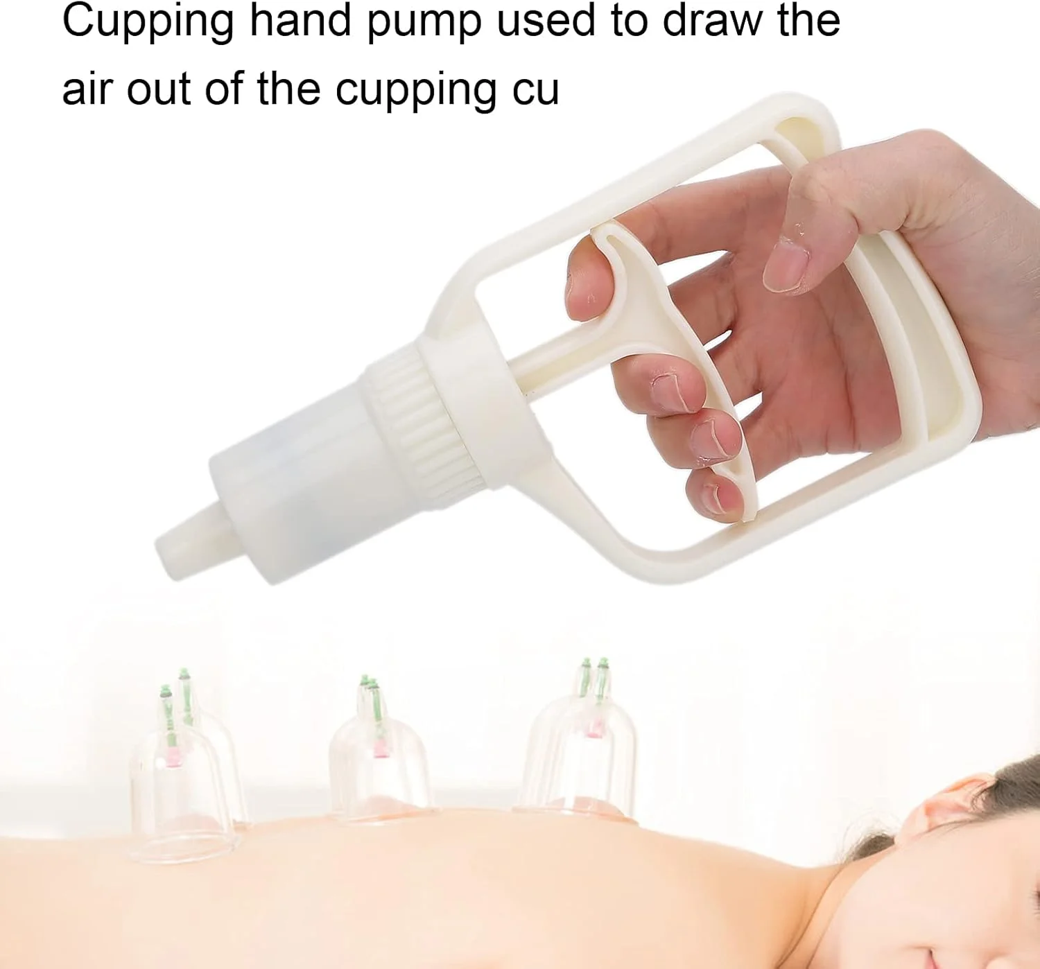 پمپ دستی حجامت، لوازم جانبی حجامت، تفنگ، لیوان افزایش دهنده، درمان با پمپ دستی