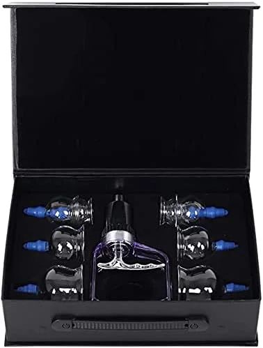 مجموعه حجامت شیشه ای 8 عددی، دستگاه حجامت وکیوم برای حفظ سلامت روزانه، کارمندان، ورزشکاران