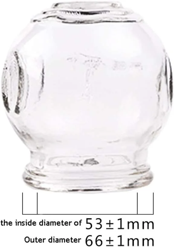 مجموعه ظروف حجامت شیشه ای آتش با سایزهای مختلف - 5 عدد (سایز: 45 میلی متر) مجموعه ظروف حجامت شیشه ای آتش با سایزهای مختلف - 5 عدد (سایز: 45 میلی متر)