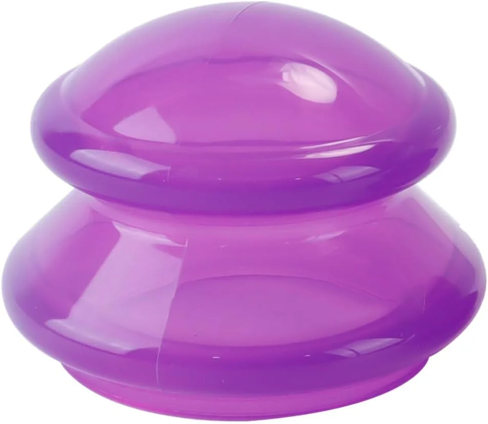 مجموعه ۴ عددی لیوان حجامت سیلیکونی Hoite، لیوان حجامت سیلیکونی با شفافیت بالا، در ۴ اندازه مختلف، برای کل بدن