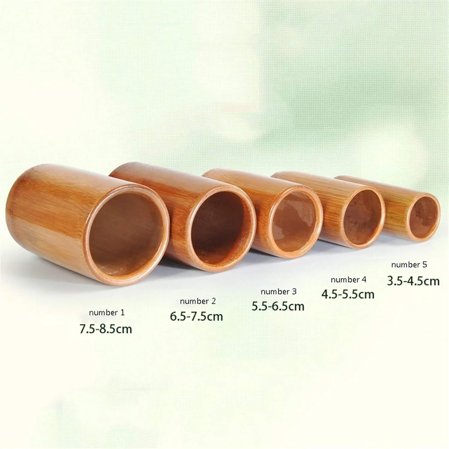 مجموعه ظروف حجامت، مجموعه حجامت، مجموعه حجامت چینی / رفع رطوبت / ظروف حجامت آتش بامبو با / 10 فنجان / 12 فنجان / 14 فنجان / 16 فنجان (اندازه: مجموعه 16 عددی)