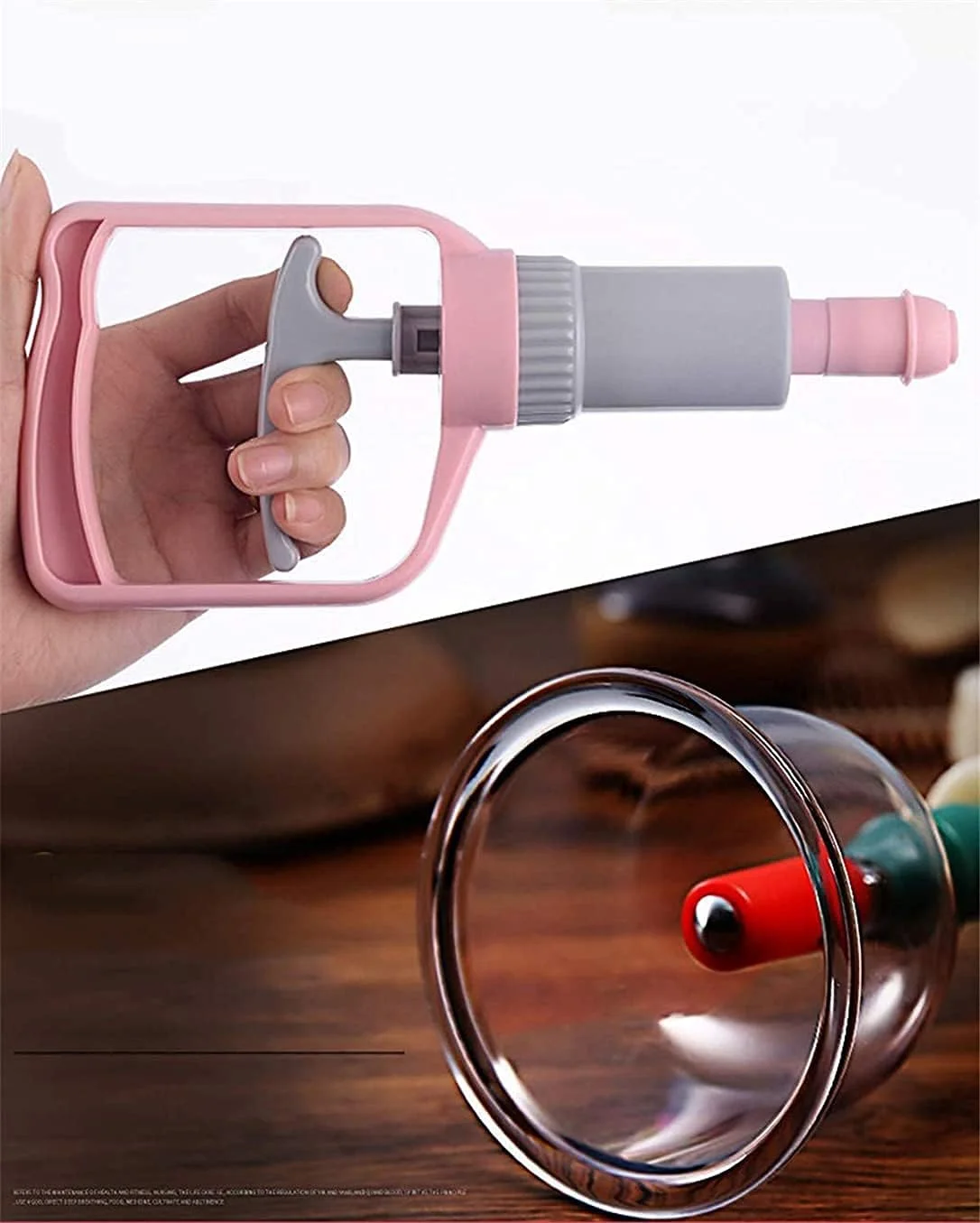 مجموعه حجامت با مکش قوی، تسکین دهنده درد کمر و مفاصل، ضخیم و ضد انفجار، حجامت خلاء چینی