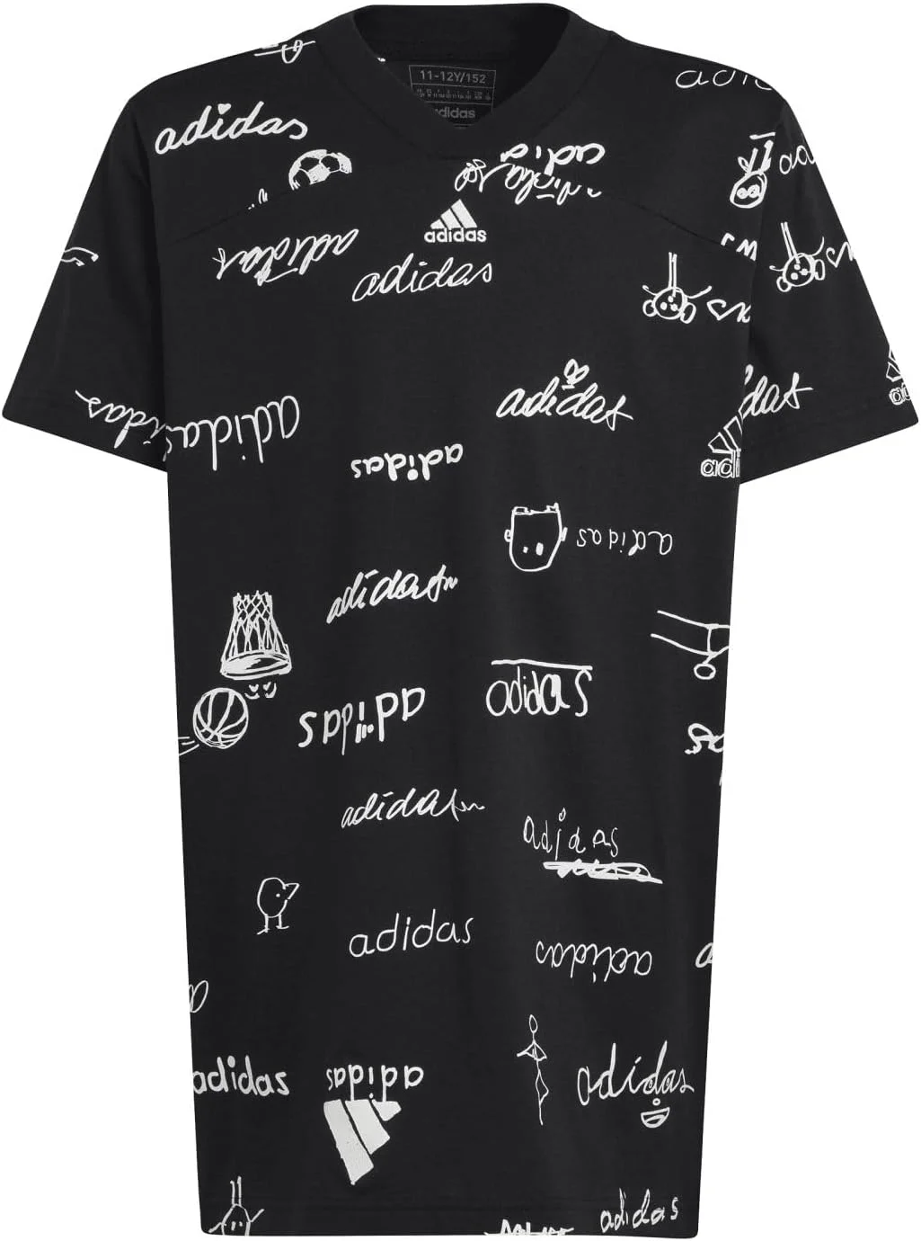 تی شرت آستین بلند بچه گانه آدیداس مدل Brand Love (تک عددی)