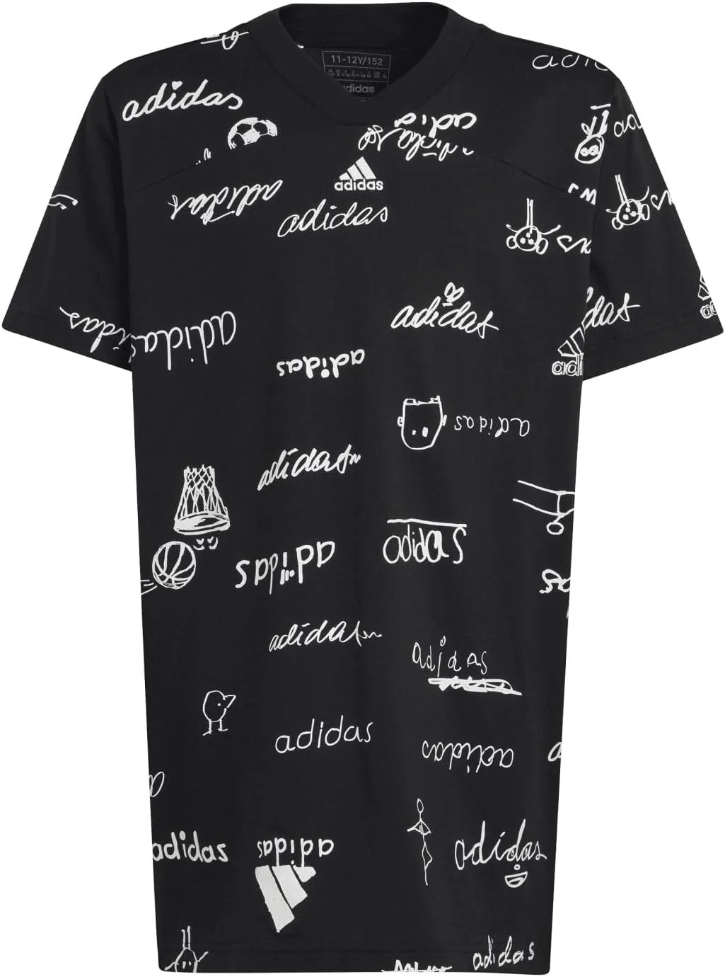 تی شرت آستین بلند بچه گانه آدیداس مدل Brand Love (تک عددی)