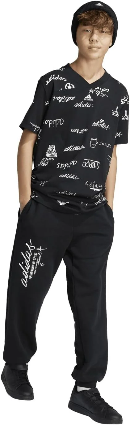 تی شرت آستین بلند بچه گانه آدیداس مدل Brand Love (تک عددی)