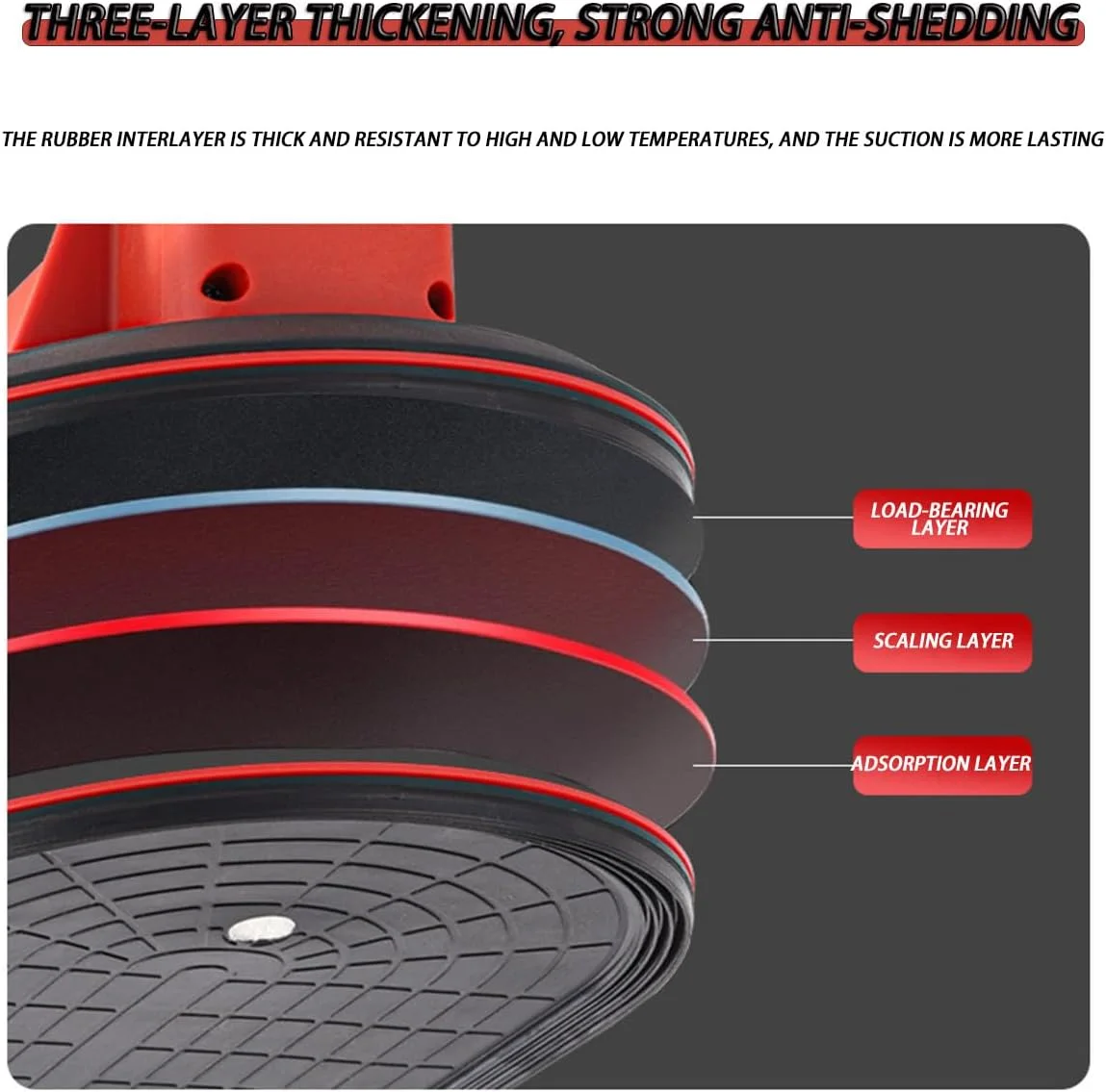 فنجان مکش باتری خور، فنجان های مکش خلاء برقی، پمپ هوای خلاء اتوماتیک، ظرفیت باربری 300 کیلوگرم برای کاشی، شیشه، چوب، سنگ، فلز