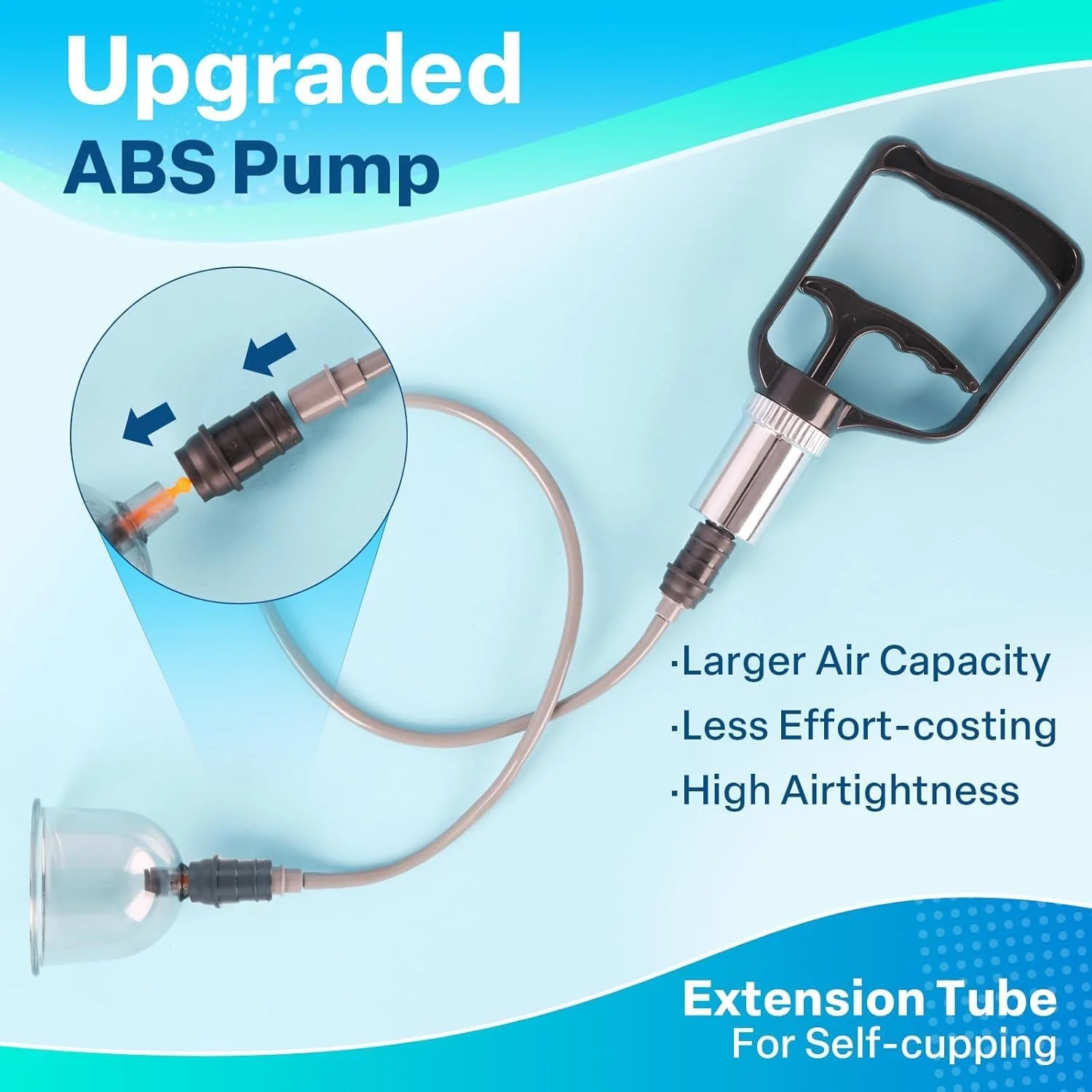 مجموعه بادکش درمانی، ماساژ پشت، تسکین درد، فیزیوتراپی، ابزار بادکش عضلات چینی با پمپ و فنجان های سیلیکونی خلاء برای کاهش سلولیت در خانه (32 فنجان)