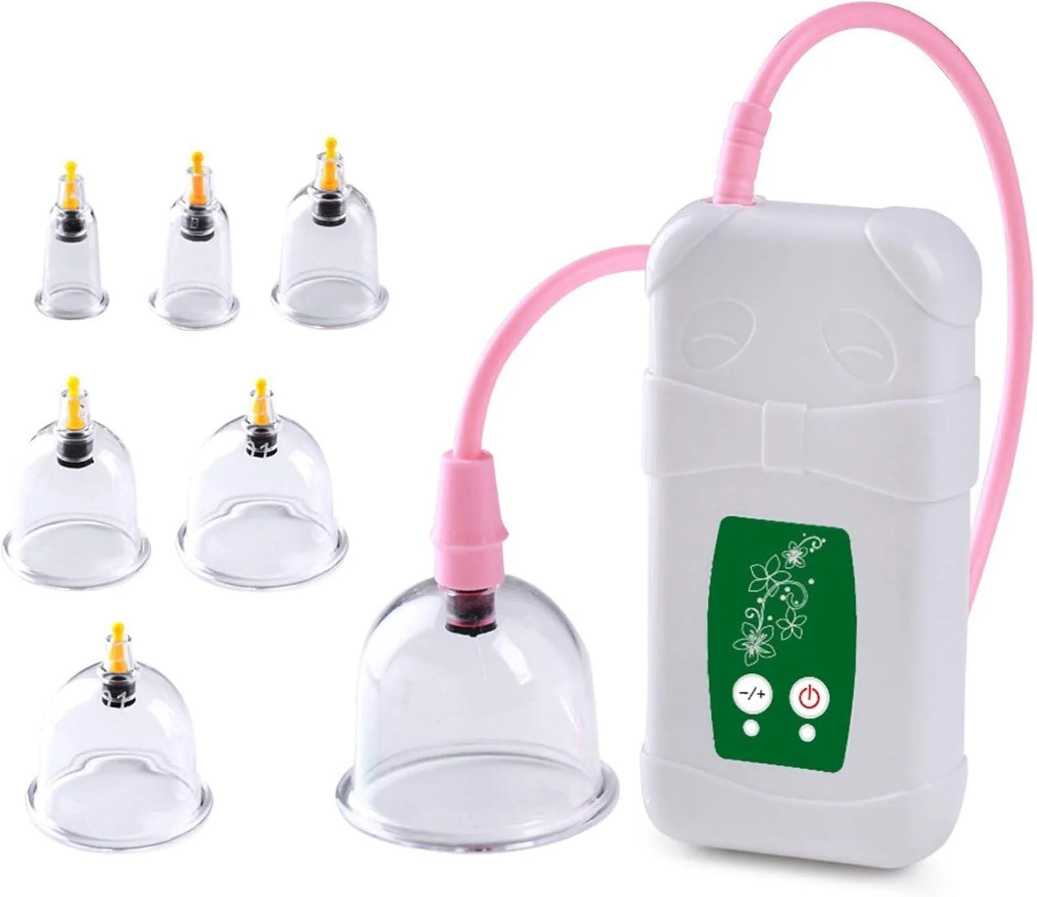 مجموعه حجامت برقی، مجموعه درمان طب سوزنی چینی، ماساژ مغناطیسی، مناسب برای درمان خانگی درد کمر/گردن