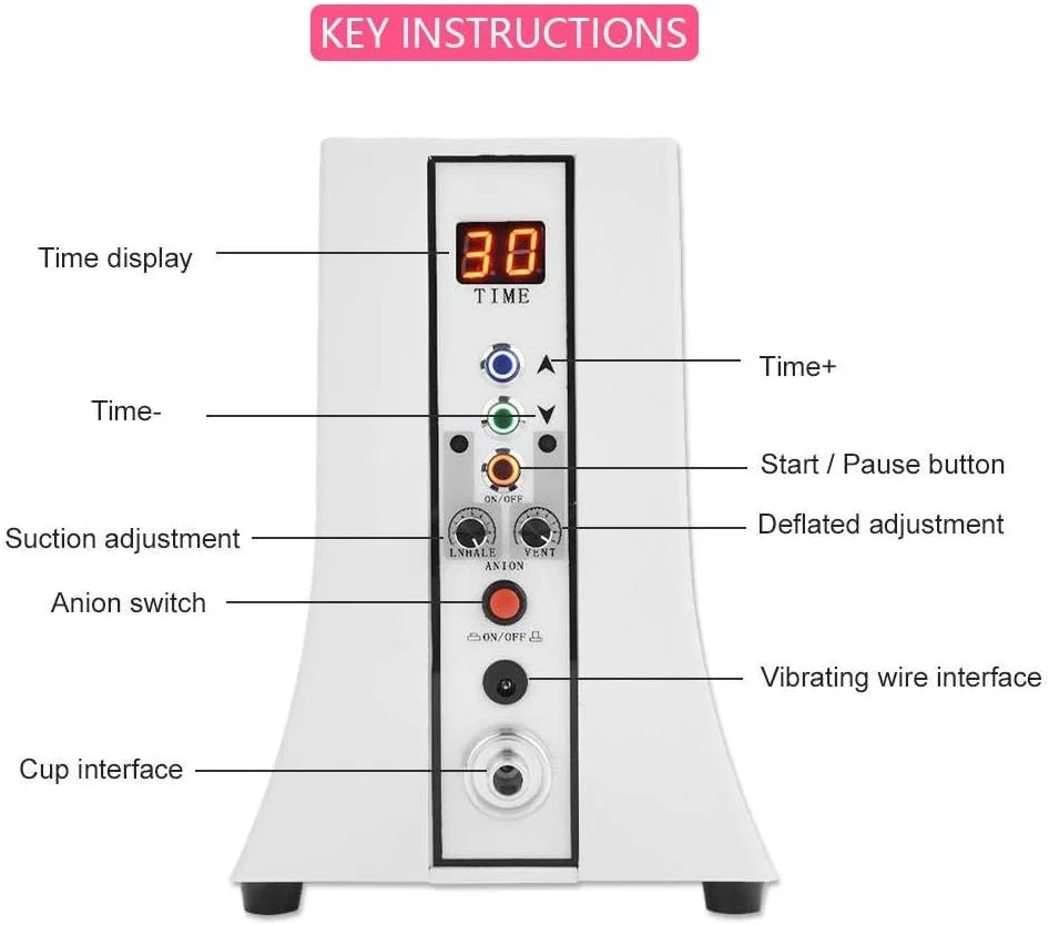 دستگاه ماساژور بدن برقی، دستگاه وکیوم فرم دهنده، ماساژور کاپینگ و اسکرپینگ، دستگاه زیبایی لیفتینگ پوست برای سالن
