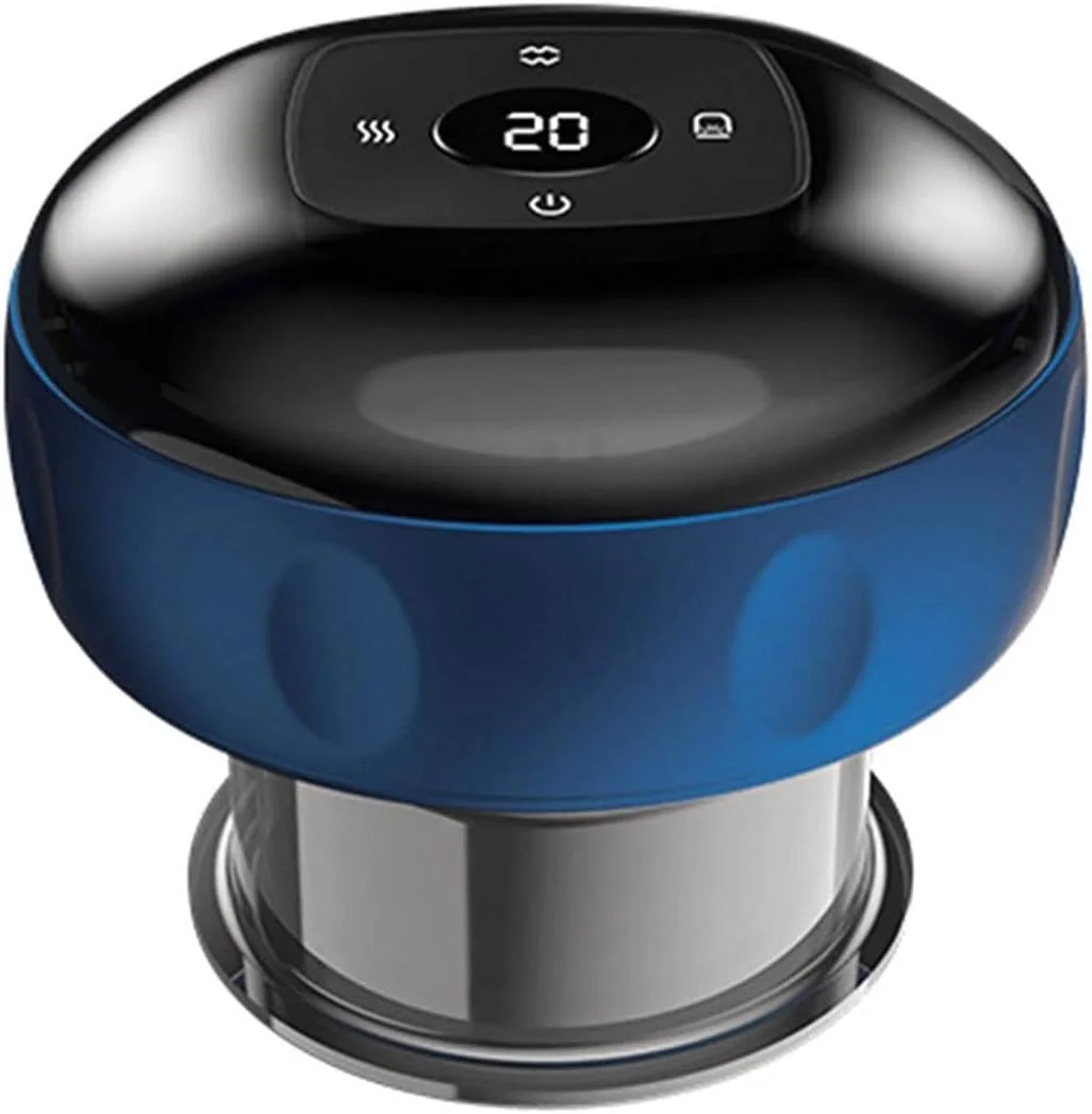 ماساژور حجامت برقی، ماساژور نقطه طب سوزنی، دستگاه فیزیوتراپی دستی قابل شارژ، دستگاه حجامت هوشمند با 12 تنظیم سرعت قابل تنظیم، به کاهش درد عضلانی، تورم و التهاب کمک می کند