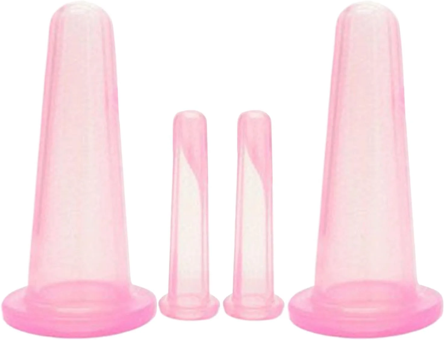 ست کاپینگ صورت - کاپ های سیلیکونی وکیوم - ابزار مراقبت از پوست و ماساژ صورت برای دوست دختر، همسر، دختر، خواهر، دوست