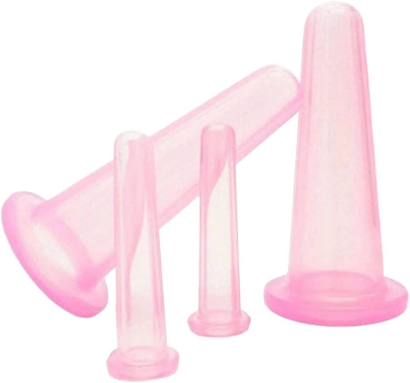 ست کاپینگ صورت - کاپ های سیلیکونی مکش | ابزار ماساژ وکیوم برای سفت کردن پوست مناسب سفر، فضای باز، خانه و مدرسه