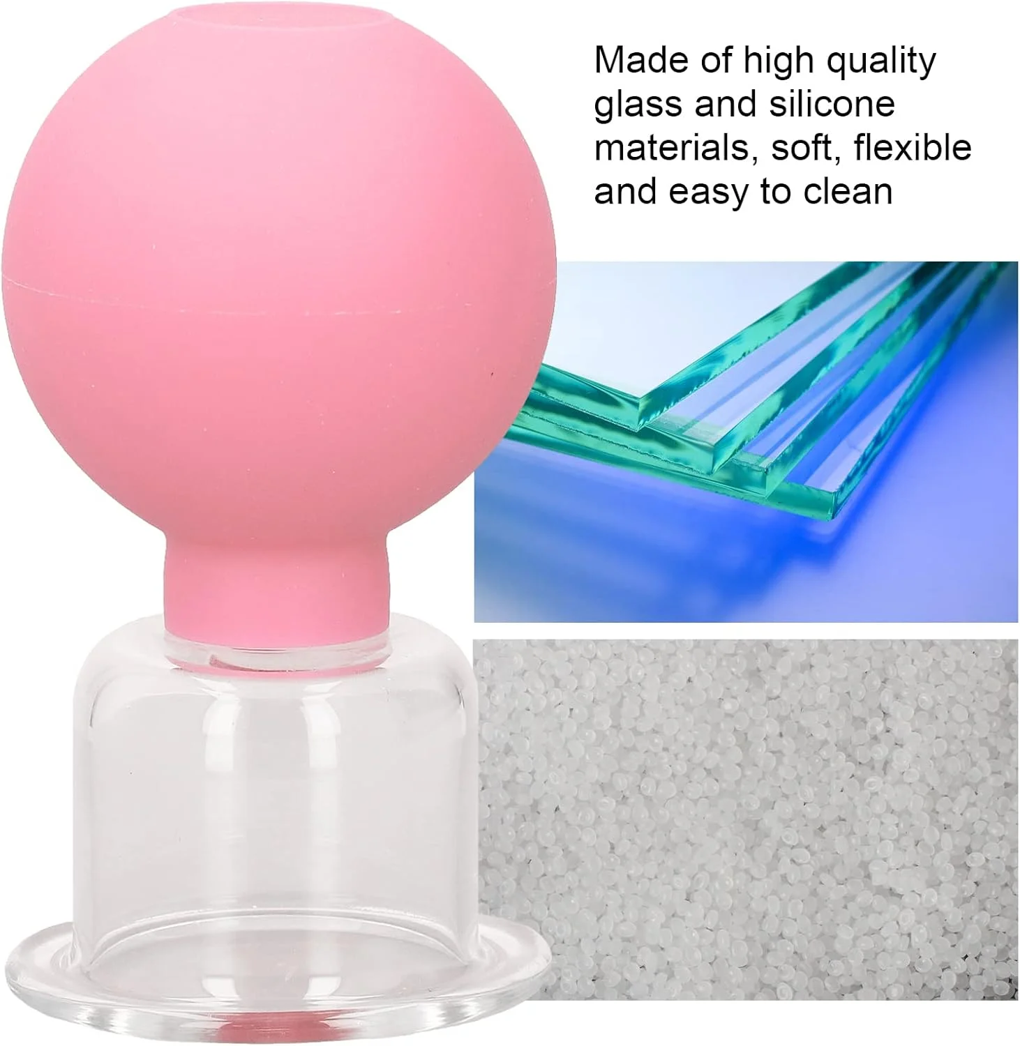 لیوان حجامت صورت، لیوان های ماساژ مکش خلاء سیلیکونی برای مراقبت از لطافت پوست، مناسب استفاده خانگی بزرگسالان (تکی صورتی شماره 4) لیوان حجامت صورت، لیوان های ماساژ مکش خلاء سیلیکونی برای مراقبت از لطافت پوست، مناسب استفاده خانگی بزرگسالان (تکی صورتی شماره 4)