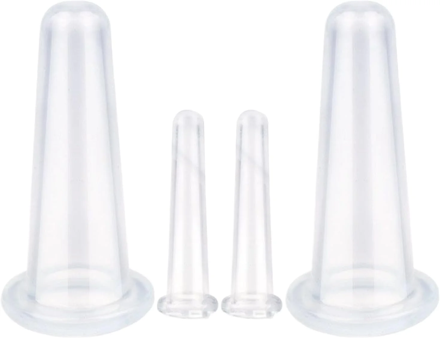 فنجان های مکش صورت - فنجان های حجامت خلاء سیلیکونی برای صورت، دستگاه ماساژ مراقبت از پوست با خلاء برای سفر کاری و فضای باز