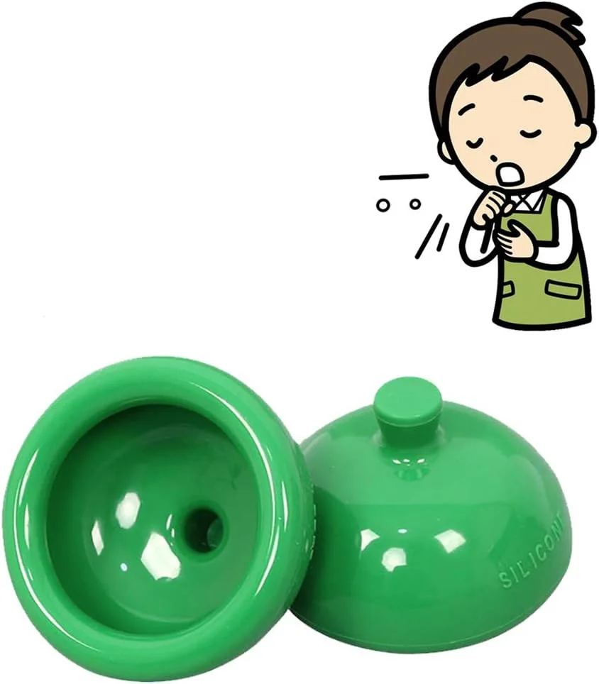 فنجان ضربه ای کف دست Fanwer (بزرگ) - فنجان فیزیوتراپی قفسه سینه، از بین برنده خلط و بلغم، درمان ضربه ای برای مشکلات دفع خلط و مراقبت های اولیه برای استراحت طولانی مدت در بستر