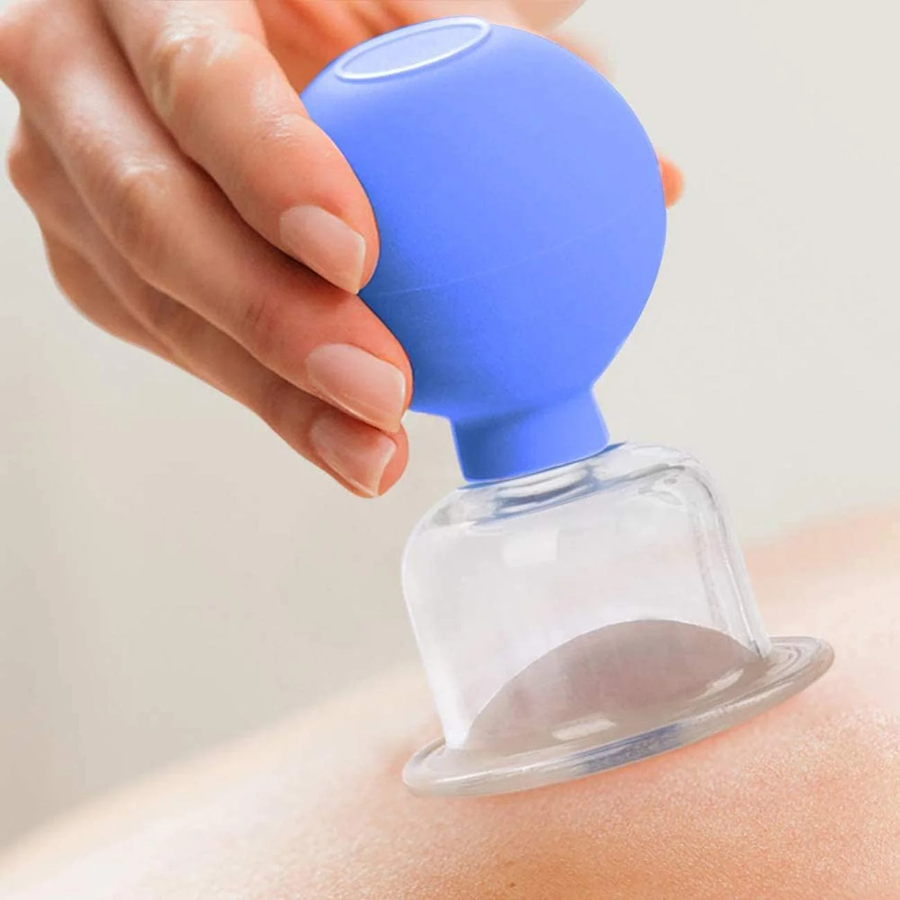 مجموعه لیوان های شیشه ای صورت حسن اولد برای درمان وکیوم صورت