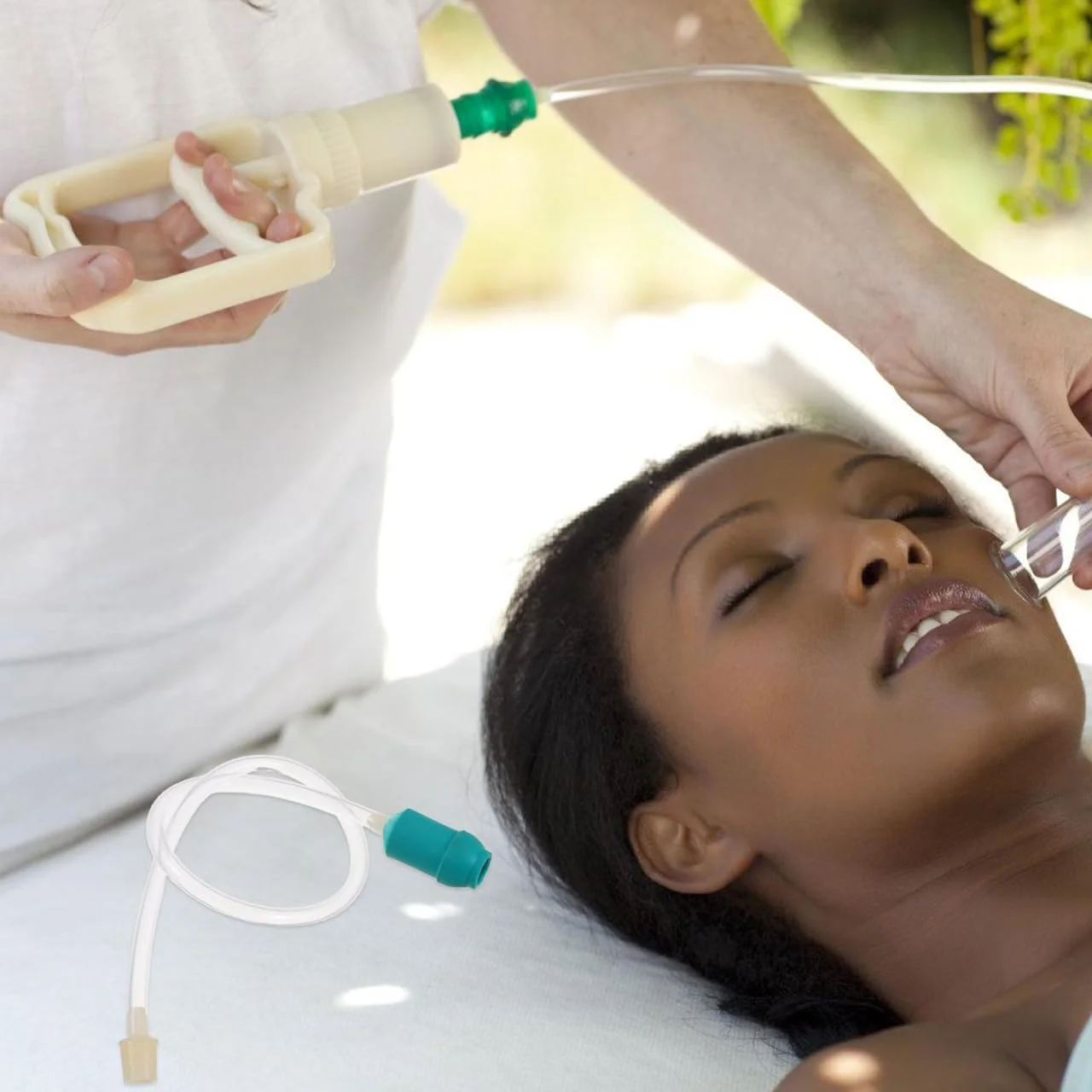 مجموعه پمپ دستی کاپینگ شفاف گاروالون 2 عددی به همراه لوله های افزایش طول، چند منظوره برای استفاده خانگی، عملکرد بهبود یافته و لوازم جانبی کاپینگ، جمع و جور و کاربردی