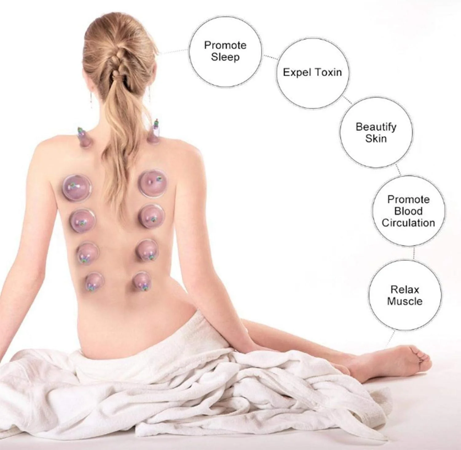 مجموعه بادکش - ۱۲ قطعه - فنجان های بادکش درمانی | فنجان های بادکش | مجموعه بادکش درمانی | مراقبت بهداشتی - ست فنجان درمانی | ست بادکش درمانی | تجهیزات درمانی | مجموعه بادکش خلاء