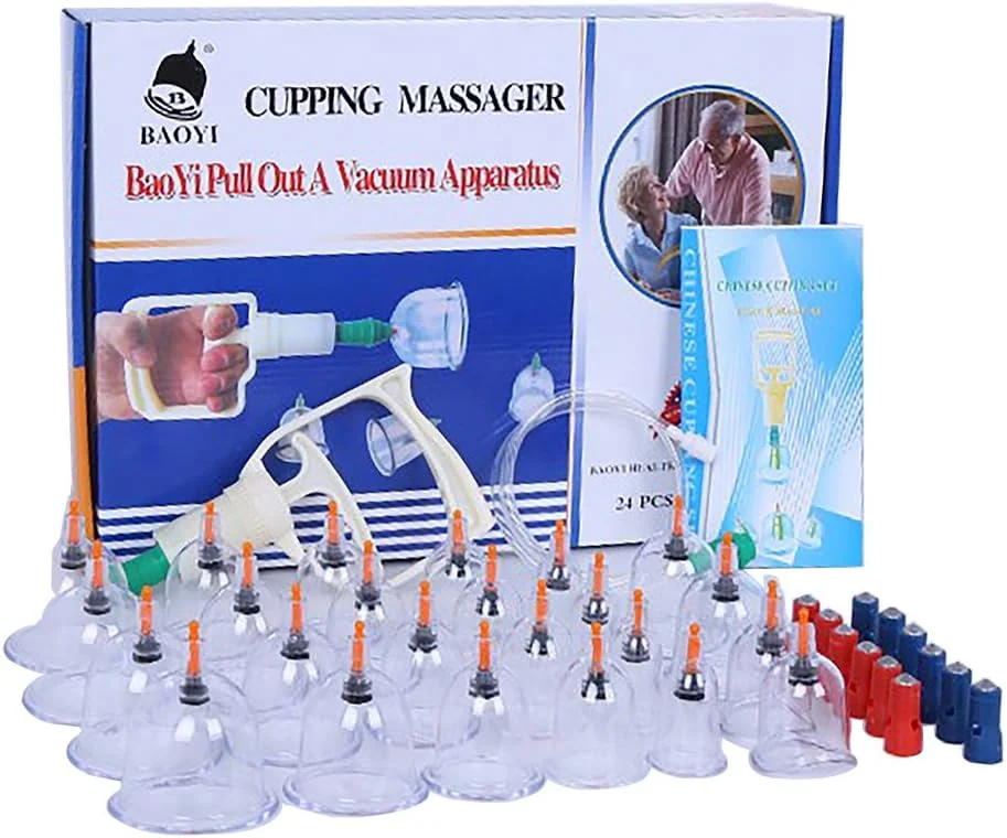 مجموعه حرفه ای بادکش کالری - 24 فنجان وکیوم