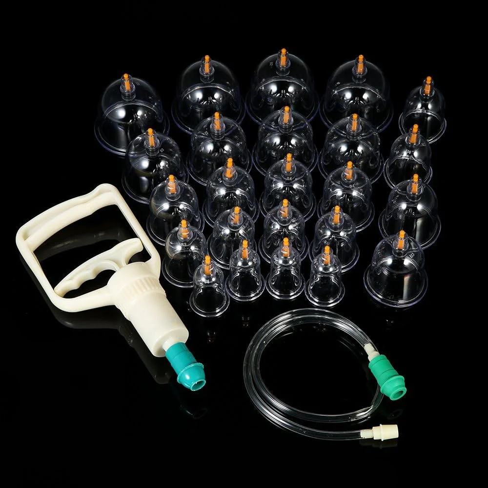 مجموعه حرفه ای بادکش کالری - 24 فنجان وکیوم